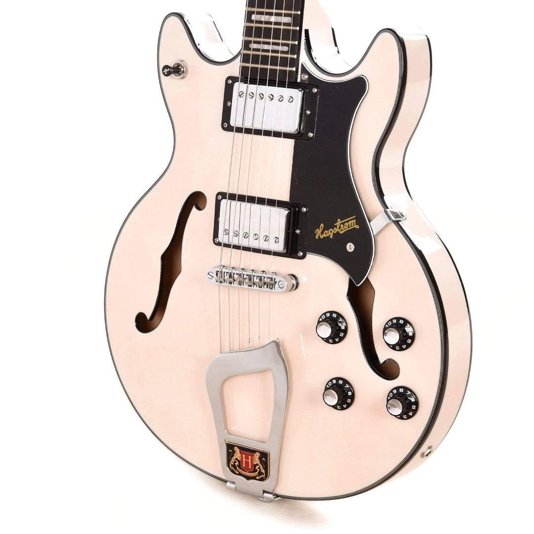 Hagstrom Alv-l-sft Alvar Electric Guitar - Swedish Frost - L