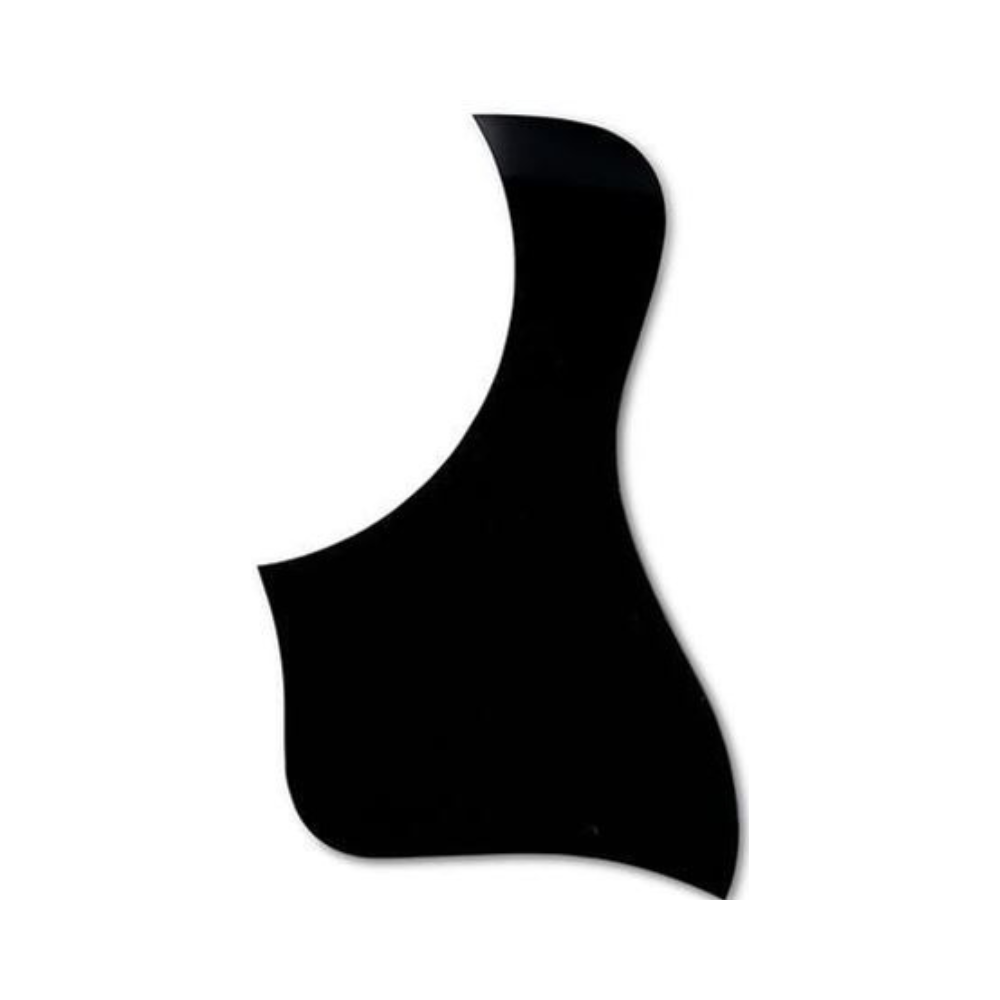Taylor 80386 Academy 12 Nylon Pickguard - Left Handed 4.910" - Black