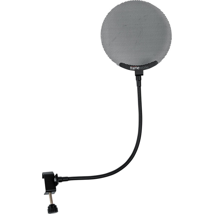 Gator Frameworks Metal Screen Pop Filter with 12.4” Flexible Gooseneck