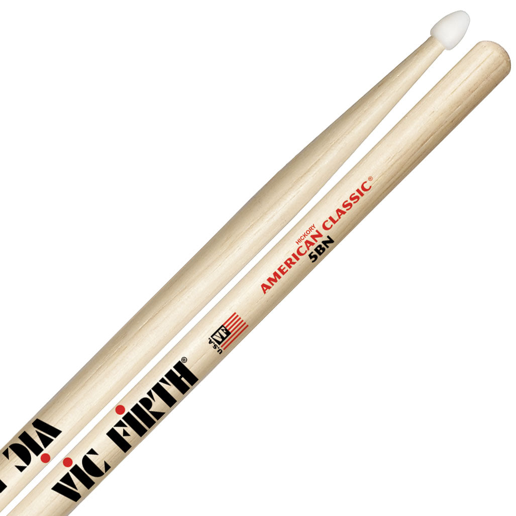 Vic Firth 5BN American Classic Nylon Tip Drumsticks