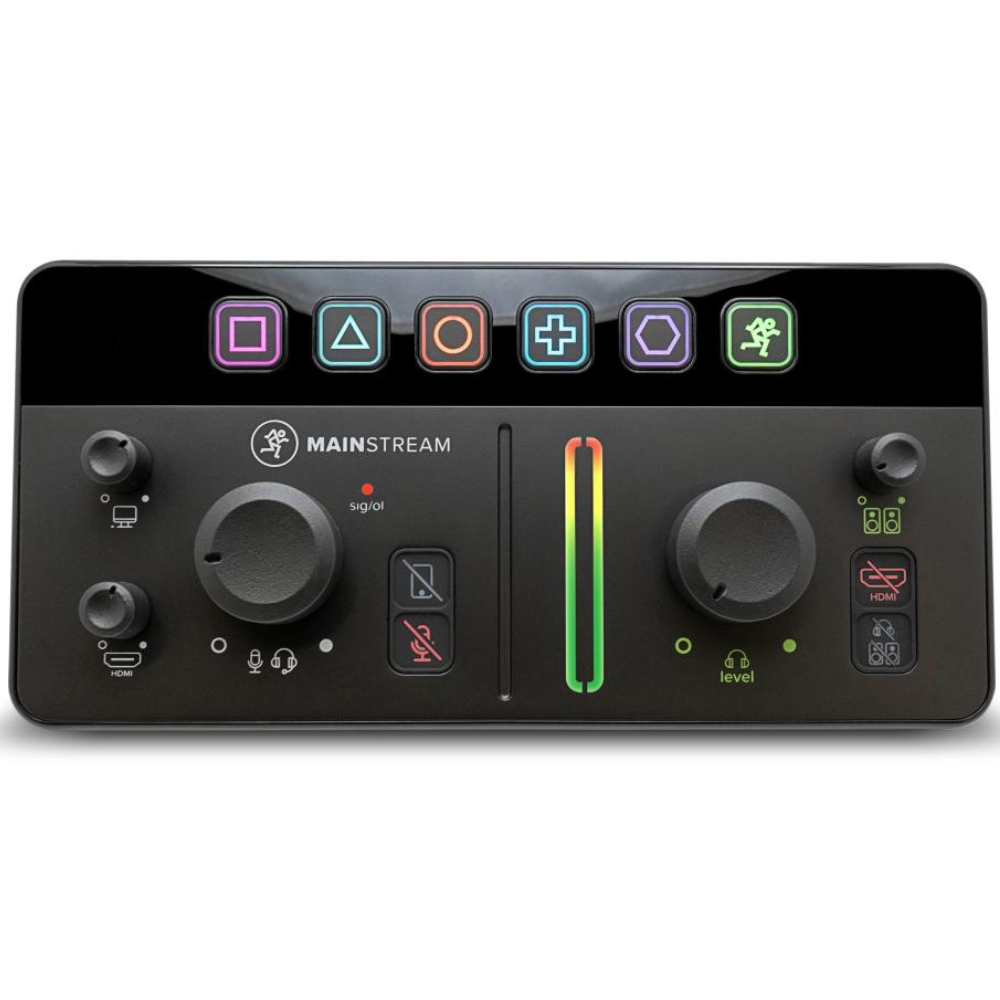 Mackie MainStream Complete Live Streaming & Video Capture Interface w/ Programmable Control Keys