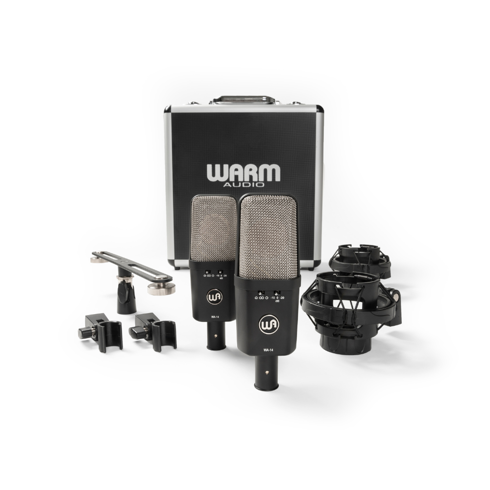 Warm Audio WA14-SP Stereo Pair Studio Condenser Microphones