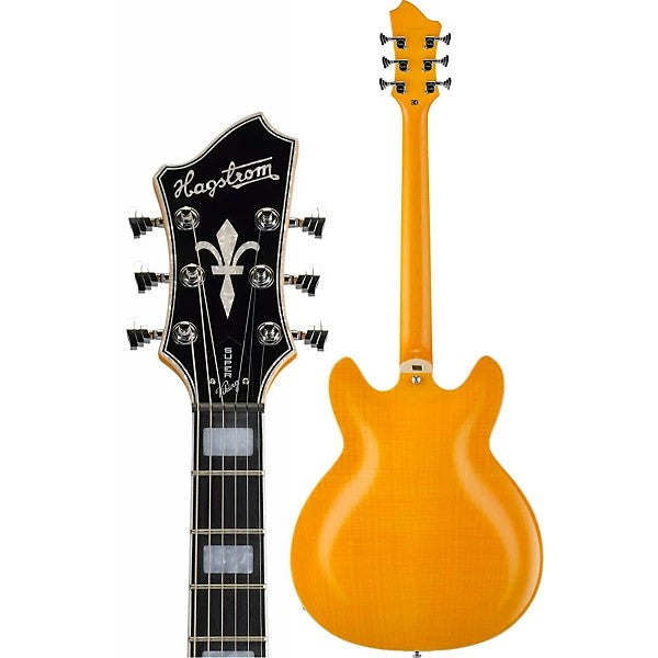 Hagstrom Suvik-ddl Super Viking Electric Guitar - Dandy Dandelion