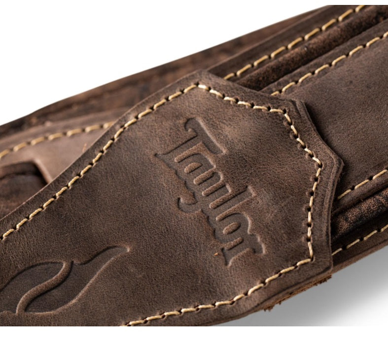 Taylor Element Strap,Drk Brn Distress Lthr,2.5"