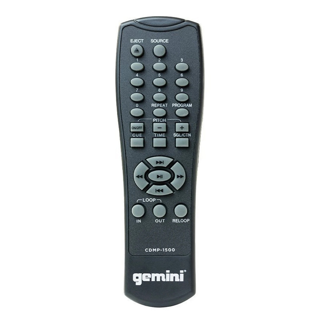 Gemini CDMP-1500 Single 1U CD / MP3 / USB Player w/ Remote