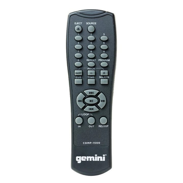 Gemini CDMP-1500 Single 1U CD / MP3 / USB Player w/ Remote