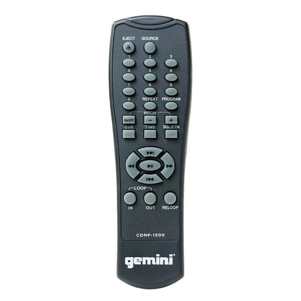 Gemini CDMP-1500 Single 1U CD / MP3 / USB Player w/ Remote