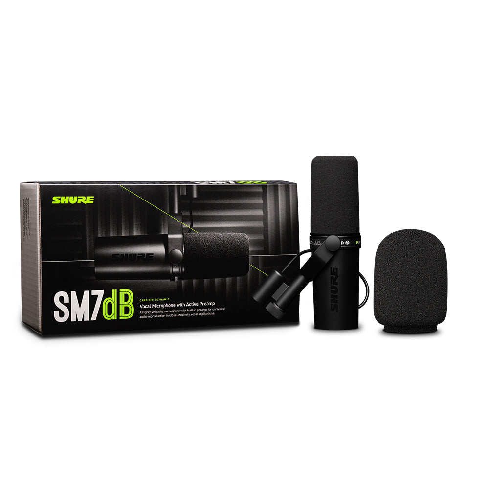 Shure SM7dB Dynamic Vocal Microphone