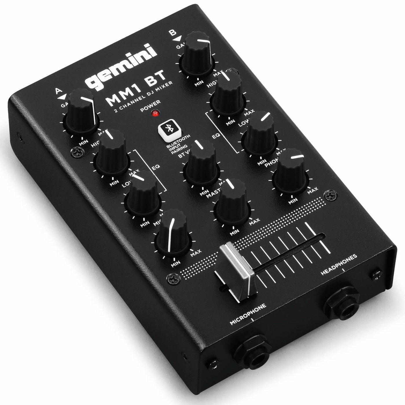 Gemini PMX-20 Battle-Style 4-Channel Digital DJ Mixer w/ USB MIDI