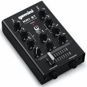Gemini MM1BT 2-Channel Analog DJ Mixer w/ Bluetooth Input