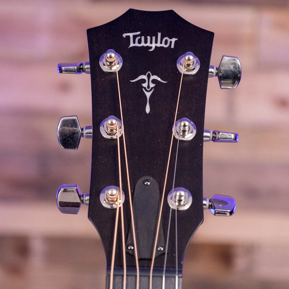 Taylor Guitars 512ce, West African Crelicam Ebony Fretboard, Expression System ® 2 Electronics, Venetian Cutaway with Taylor Deluxe Hardshell Brown Case