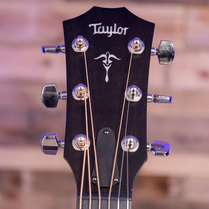 Taylor Guitars 512ce, West African Crelicam Ebony Fretboard, Expression System ® 2 Electronics, Venetian Cutaway with Taylor Deluxe Hardshell Brown Case