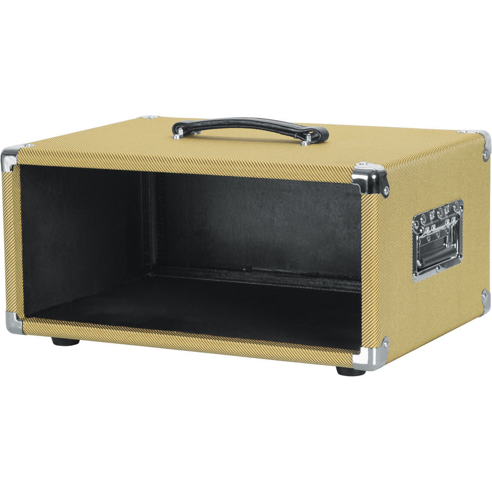 Gator Vintage Amp Vibe Rack Case (4U) - Tweed