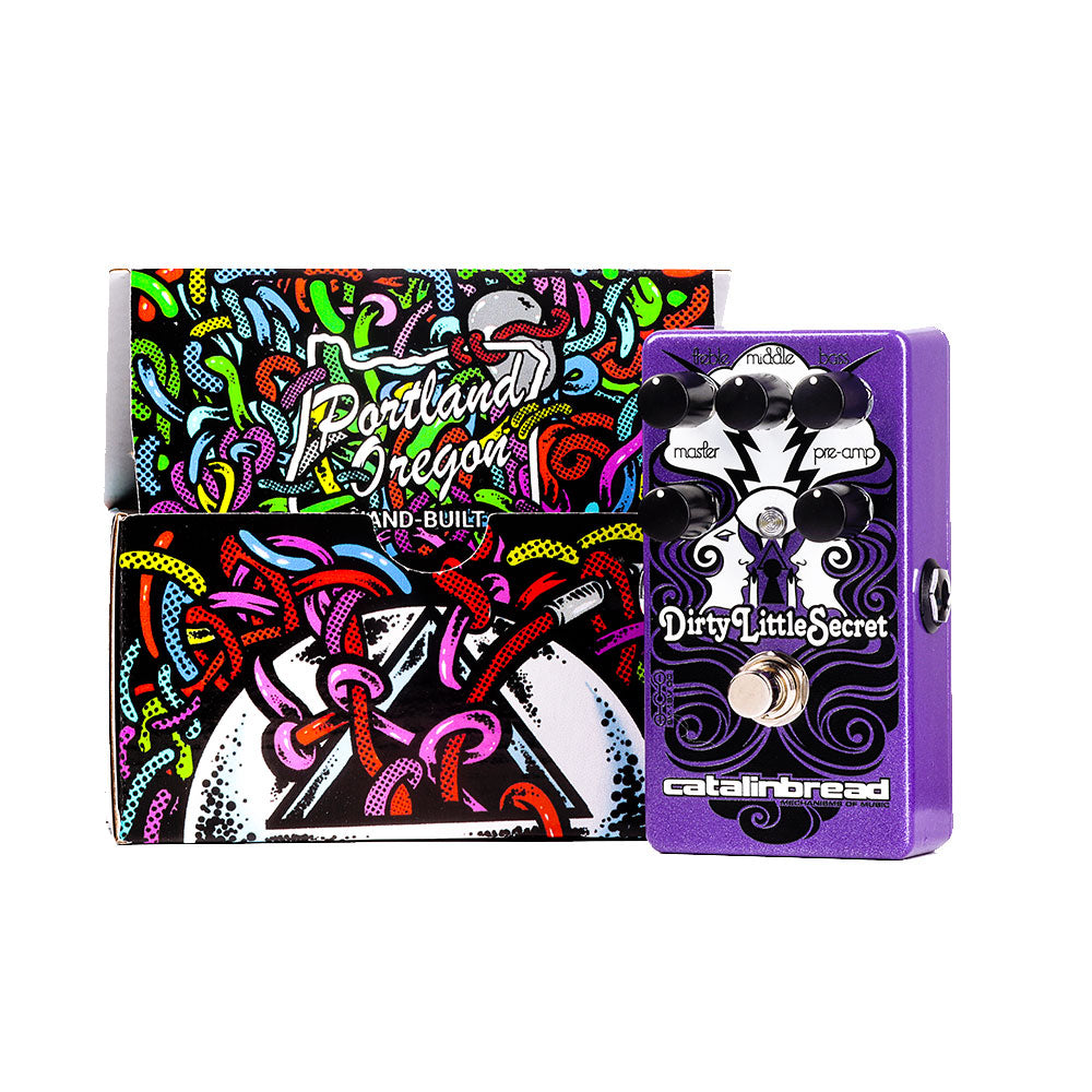 Catalinbread Dirty Little Secret Foundation Overdrive Pedal (Purple Edition)