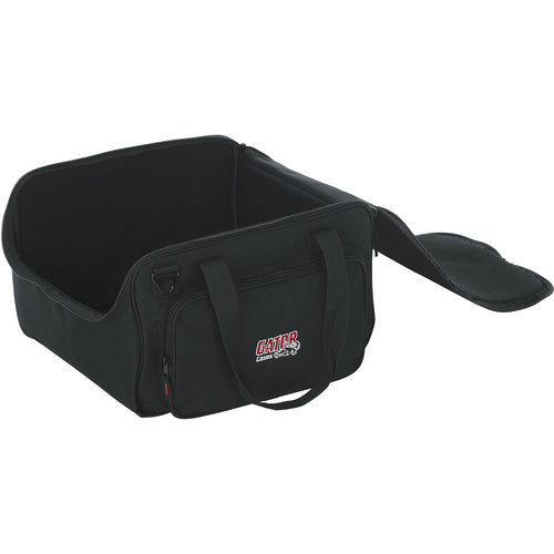 Gator G-LIGHTBAG-1911 Lightweight tote bag designed to fit up to 4 LED style PAR lights. Includes adjustable dividers