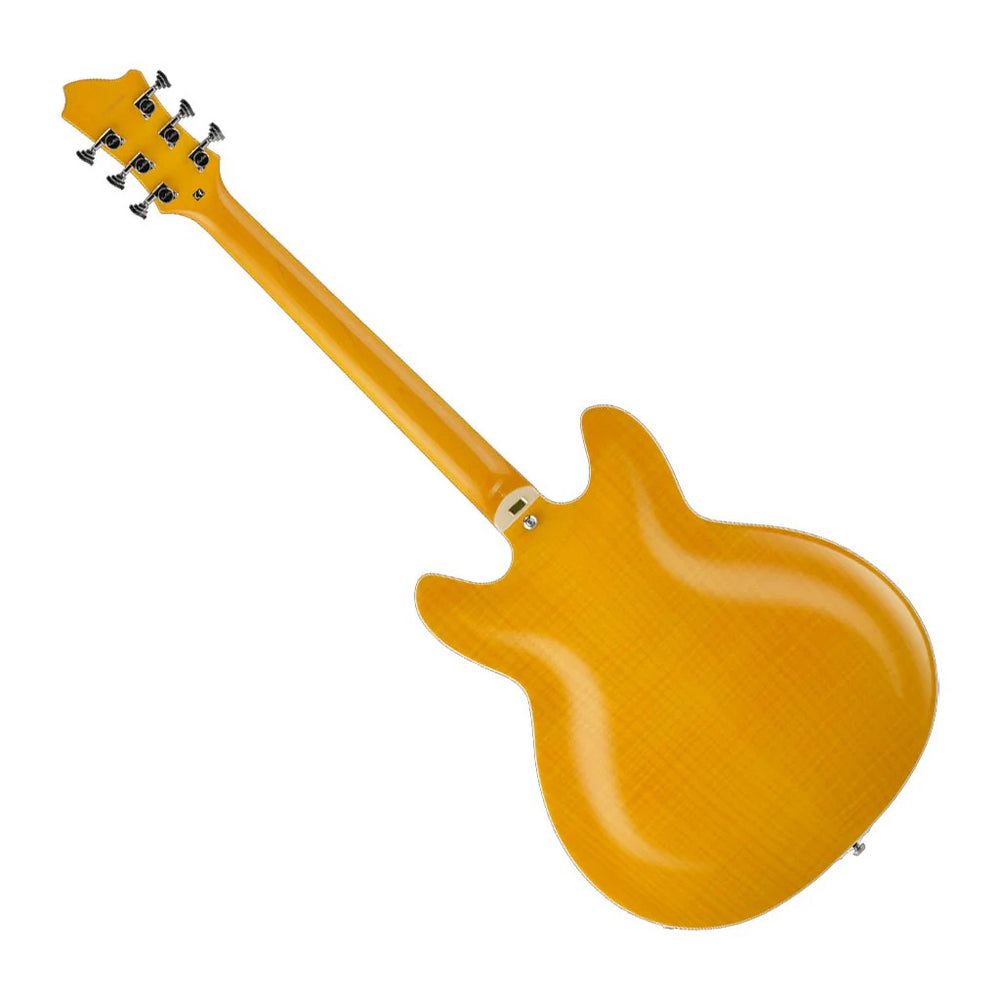Hagstrom Suvik-ddl Super Viking Electric Guitar - Dandy Dandelion