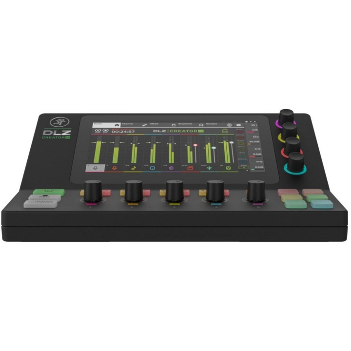 Mackie DLZ Creator XS Compact Adaptive Digital Mixer for Podcasting and Streaming, feat. Mix Agent™ Technology