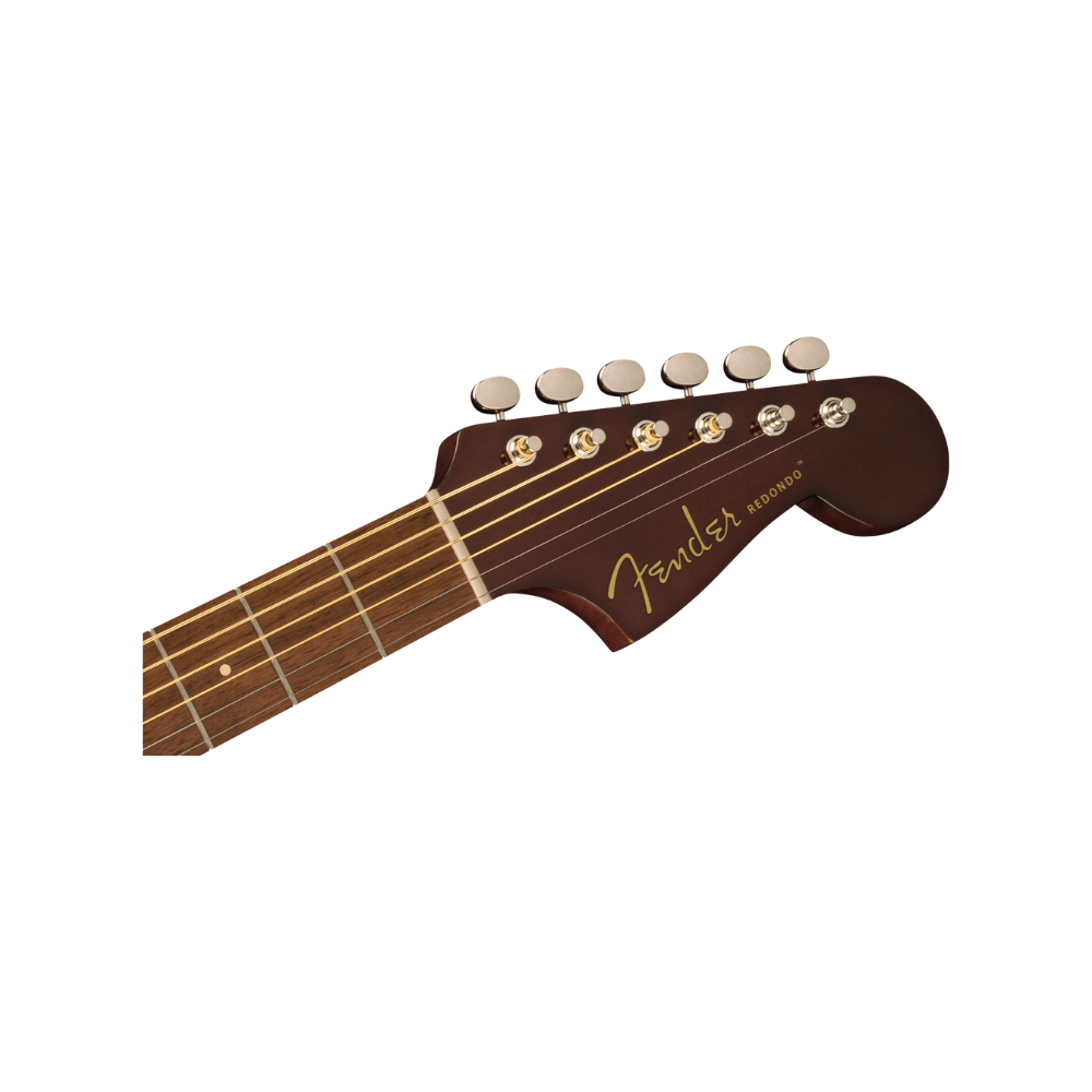 Fender California Series Redondo Player Walnut Fingerboard  Gold Pickguard - Natural