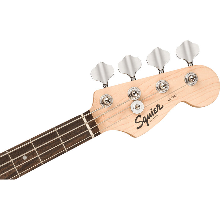 Squier Mini Precision Bass Laurel Fingerboard Electric Bass Guitar - Black