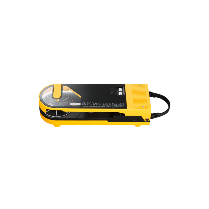 Audio-Technica Sound Burger Compact Portable Turntable - Yellow