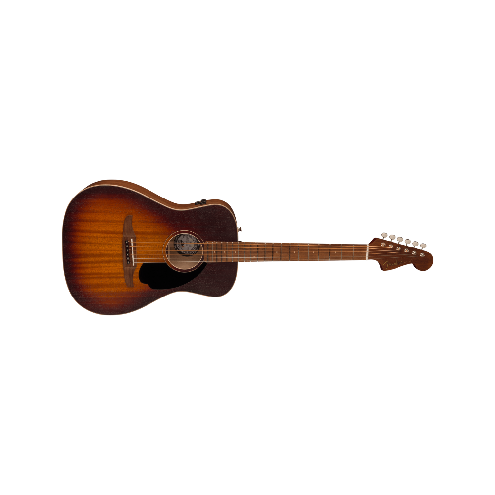 Fender California Series Malibu Special Pau Ferro Fingerboard Black Pickguard - Honey Burst