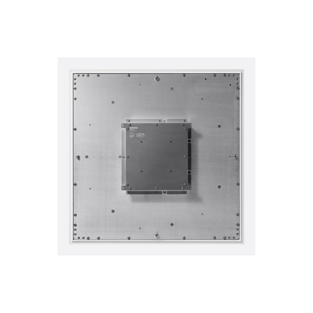 Shure MXA902W-S-60CM Ceiling Array Microphone with Integrated Loudspeaker  - Square [ 60 cm ]