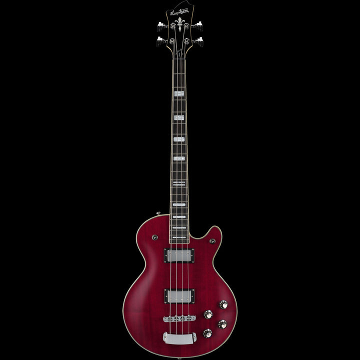 Hagstrom Sweb-l-wct Swede Bass Electric Bass - Wild Cherry Trans Lh