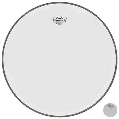 Remo P3-1322-C1 - 22''Bass,Powerstro3,Clr,2.5'' Ip 2.5''Impact Pat,No Stripe