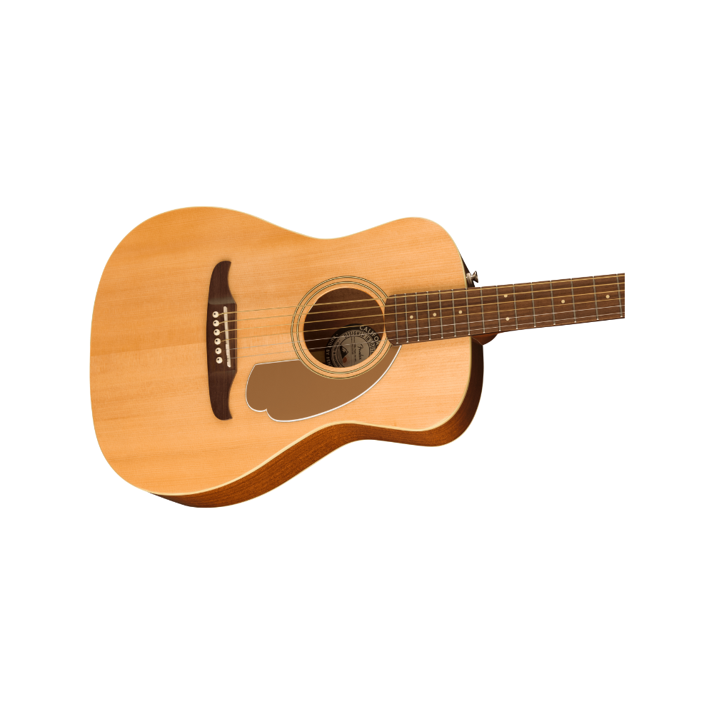 Fender California Series Malibu Player Walnut Fingerboard  Gold Pickguard - Natural