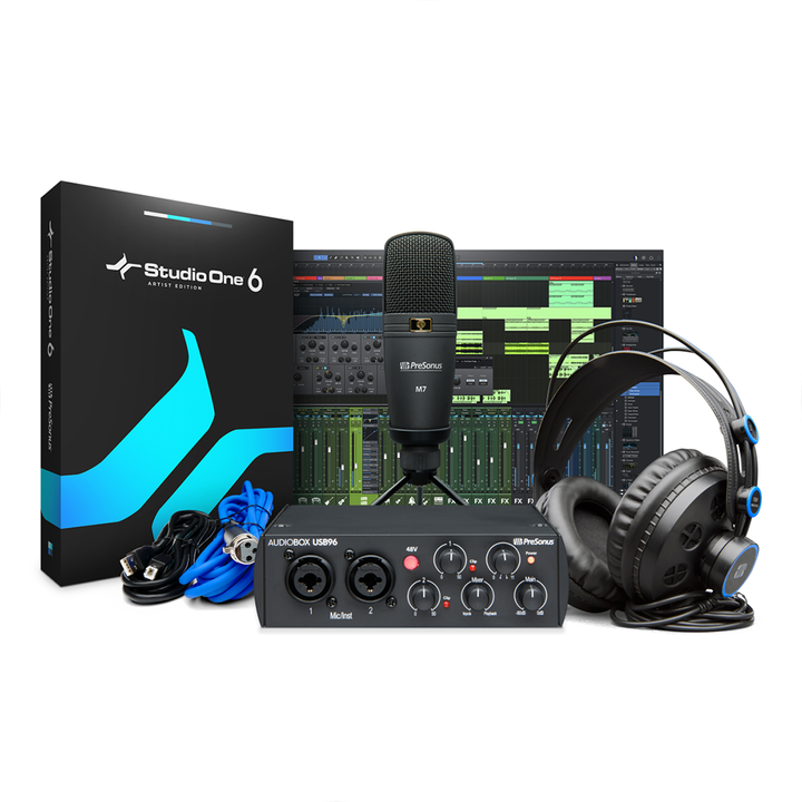 PreSonus AudioBox USB 96K Studio Bundle (25th Anniversary)
