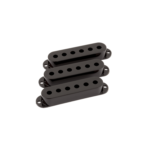 Fender Stratocaster Pickup Covers - Black