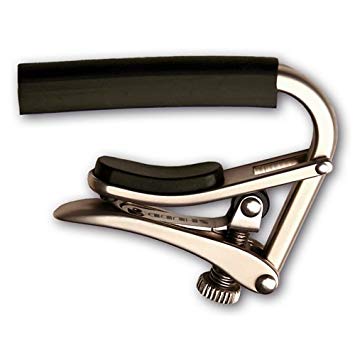 Shubb SHUBB-C1N - Brushed Nickel Steel String Capo