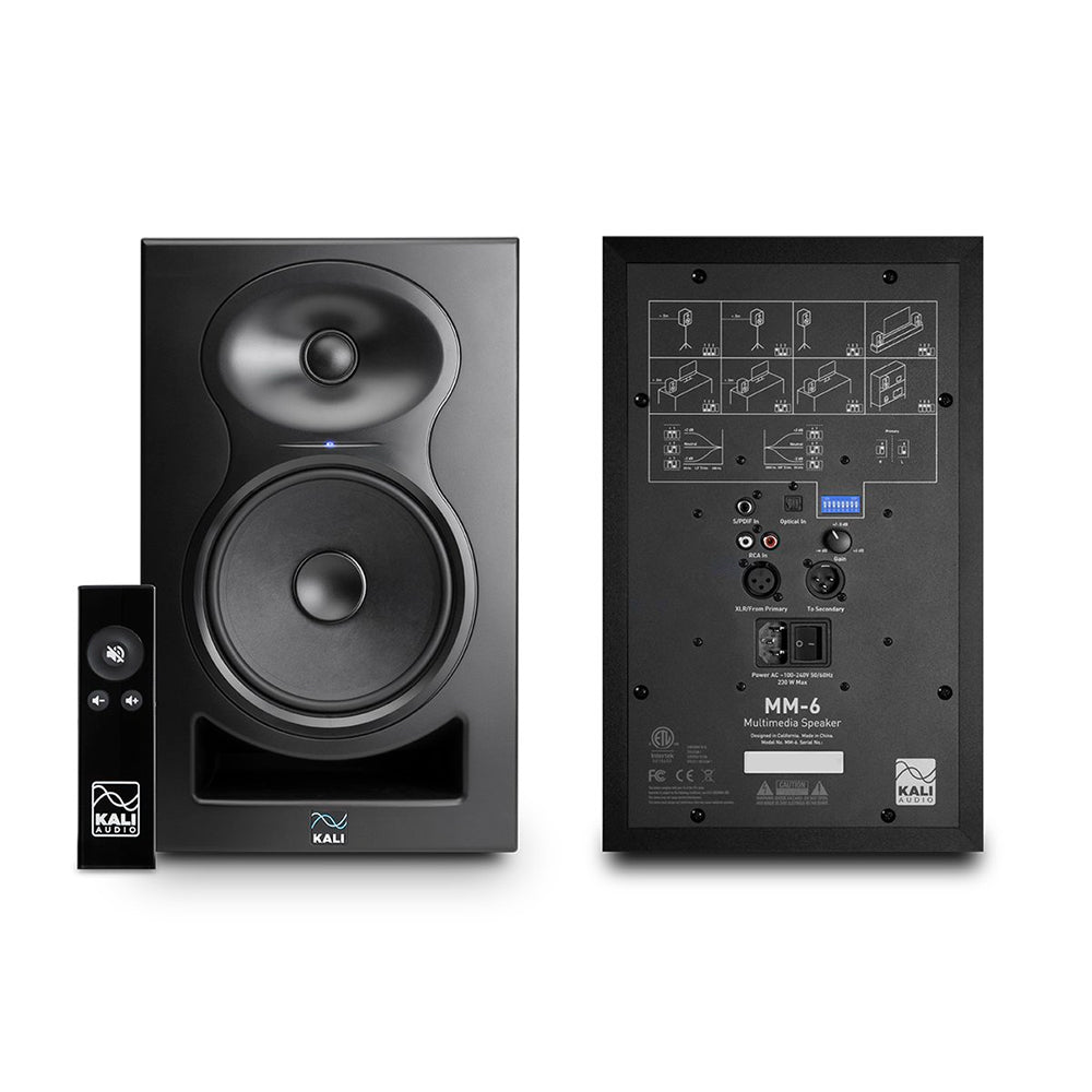 Kali Audio MM-6 Mammoth 6.5-Inch Bookshelf Speaker (Single)
