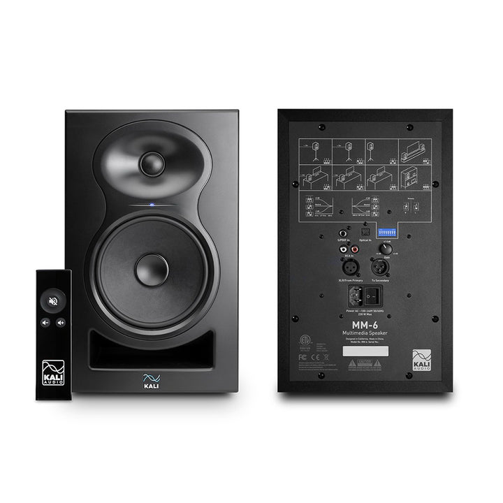 Kali Audio MM-6 Mammoth 6.5-Inch Bookshelf Speaker (Single)
