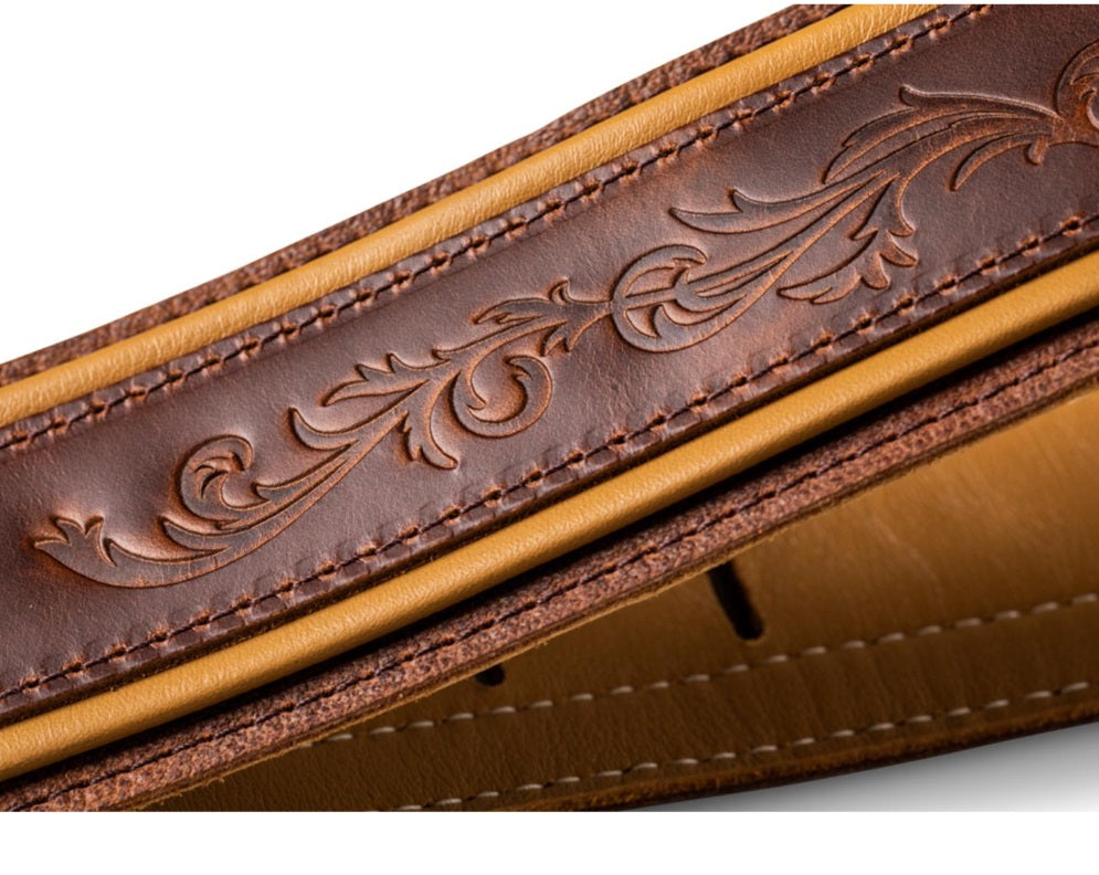 Taylor Nouveau Strap Medium Brown Leather 2.5"