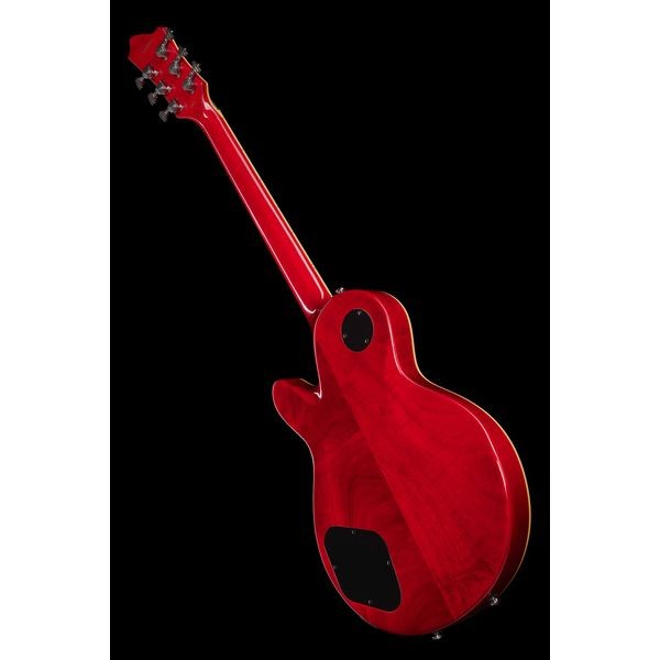 Hagstrom Suswemk3-cfl Super Swede Mk-iii Electric Guitar - Crimson Flame