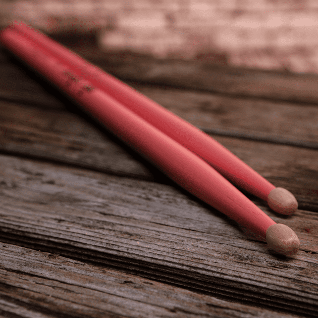 Vic Firth 5AP American Classic 5A Wood Tip Pink Drumsticks