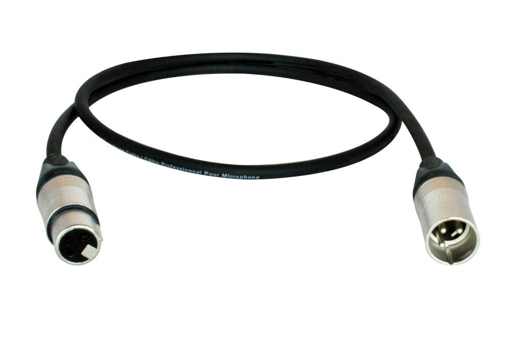 Brtb XLR Microphone Cable Withneutrik Ends - 3 Ft