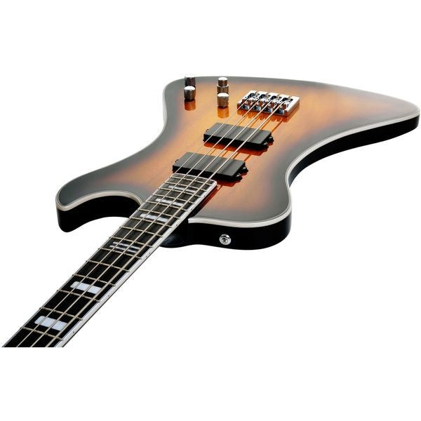 Hagstrom Nekr4-tsb Nekromant Electric Bass - Tobacco Sunburst