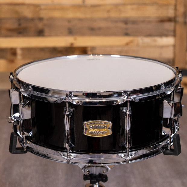 Yamaha SBS1455 Snare Drum Stage Custom Birch 14” x 5.5” - Raven Black