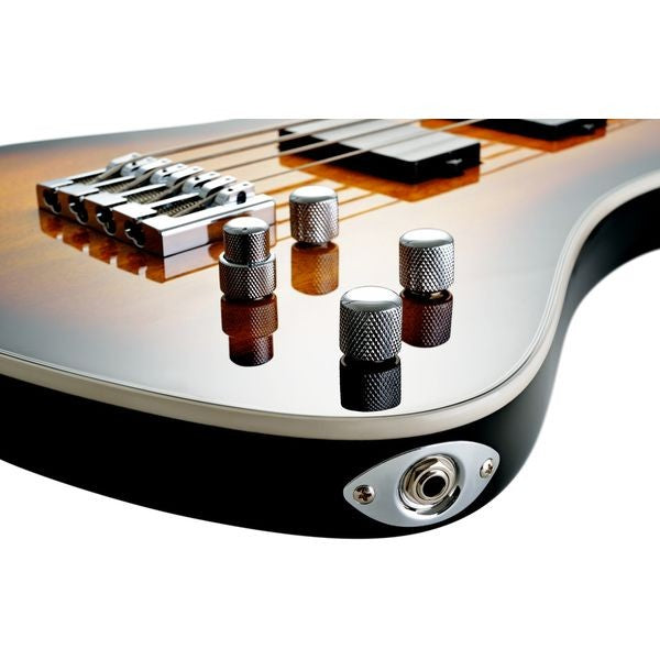 Hagstrom Nekr4-tsb Nekromant Electric Bass - Tobacco Sunburst