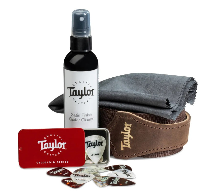 Taylor Essentials Pack, Satin Finish Guitars