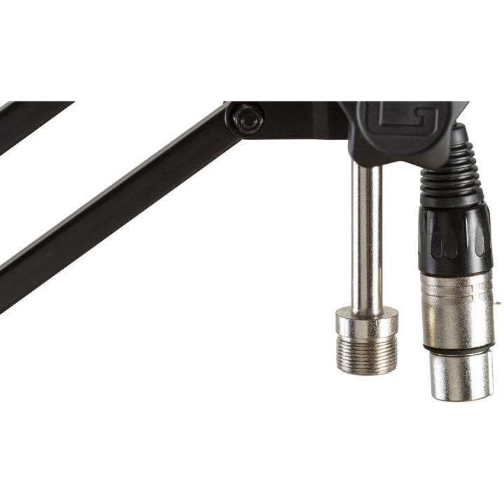 Gator Frameworks Desk-Mounted Broadcast/Podcast Boom Arm Microphone Stand