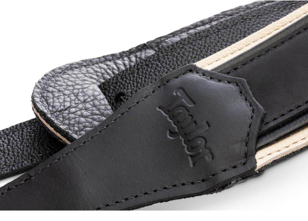 Taylor American Dream Leather Strap, White/Black
