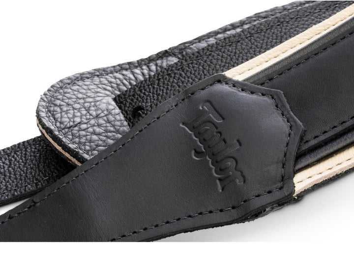 Taylor American Dream Leather Strap, White/Black