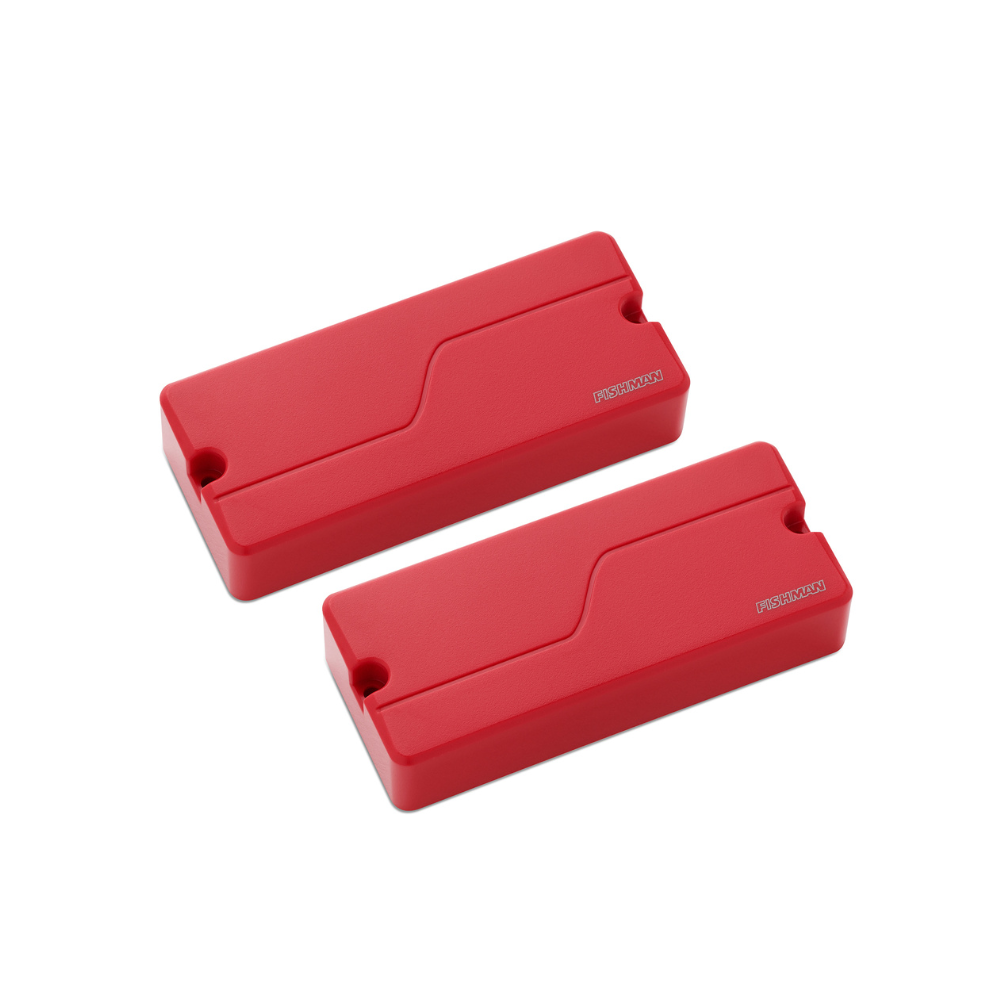 Fishman Fluence PRF-M37-SD2 Modern 3 Humbucker 7ST Set - Red Plastic
