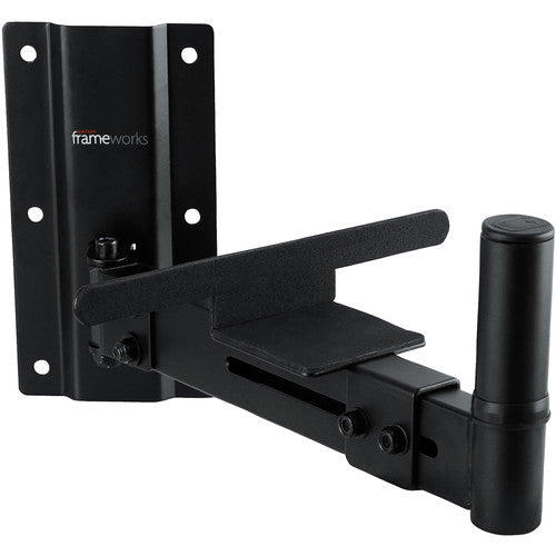 Gator GFW-SPK-WM100 Adjustable wall mountable speaker stands (2) 100 lb weight capacity