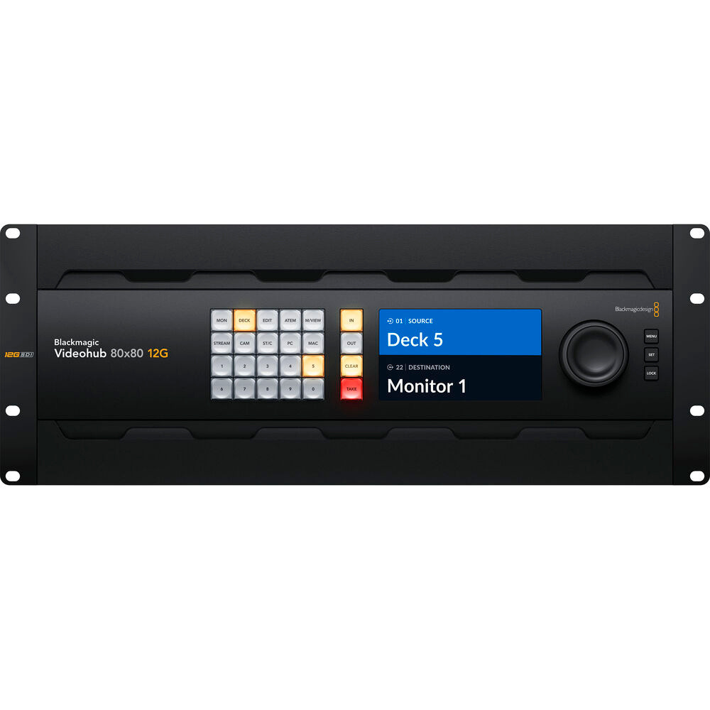 Blackmagic Design VHUBSMAS12G8080 Videohub 80x80 12G