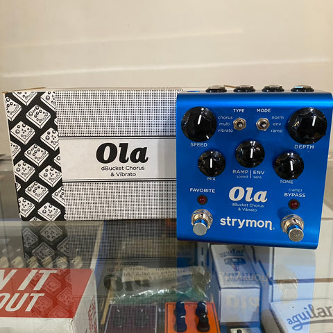 Strymon - Ola / D Bucket Chorus & Vibrato - w / Factory Box & User