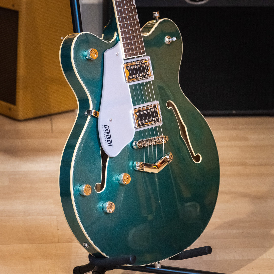 Gretsch Electromatic  G-5622LH / LEFT-HANDED - V Stoptail / Georgia Green  w/ HD Guild Case - 2022 - Used